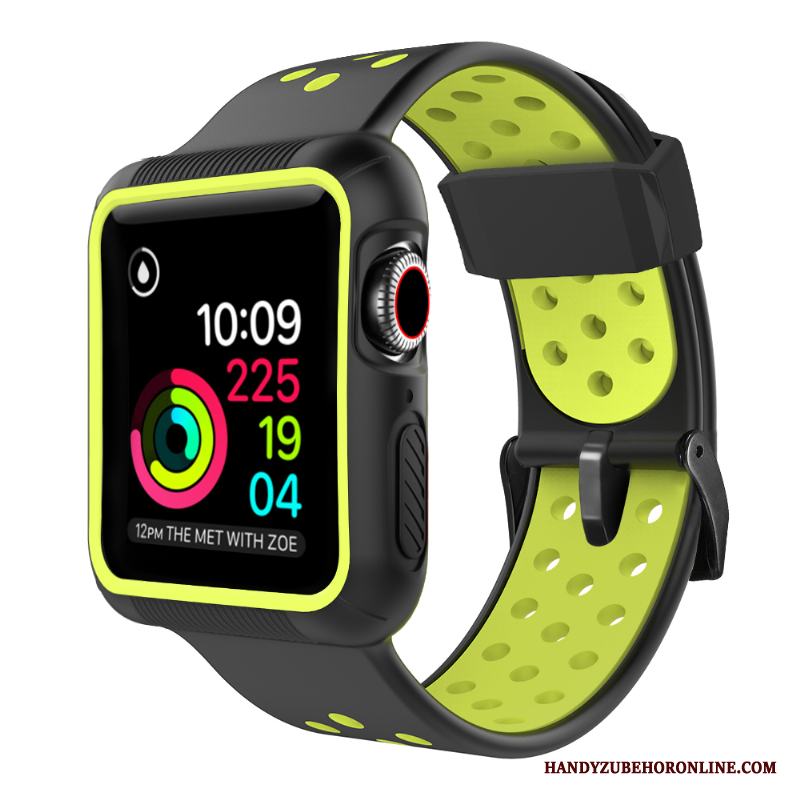 Apple Watch Series 1 Bicolor Trend Svart Fodral Sport Skal Skydd