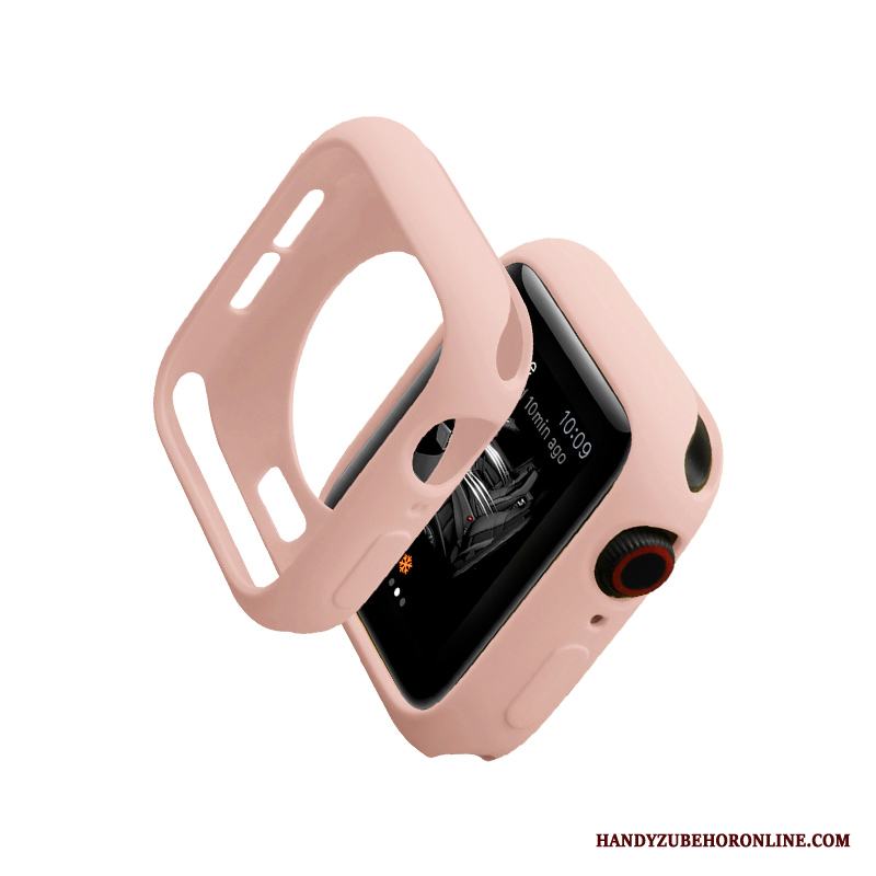 Apple Watch Series 1 Fodral Skal Skydd Röd Slim Trend Varumärke Silikon