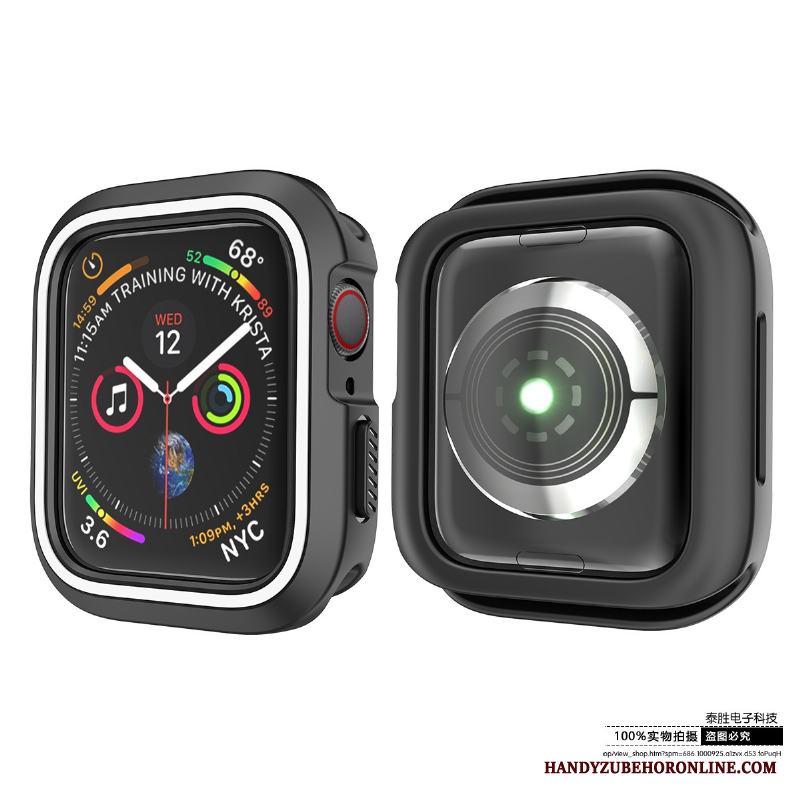 Apple Watch Series 1 Mjuk Kreativa Svart Skydd All Inclusive Skal