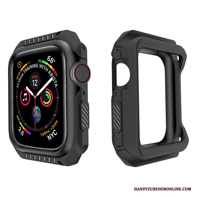 Apple Watch Series 1 Röd Fodral Mjuk Skydd Fallskydd Skal Silikon