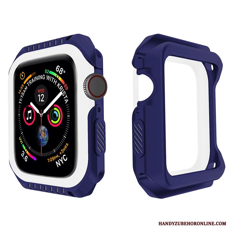 Apple Watch Series 1 Röd Fodral Mjuk Skydd Fallskydd Skal Silikon