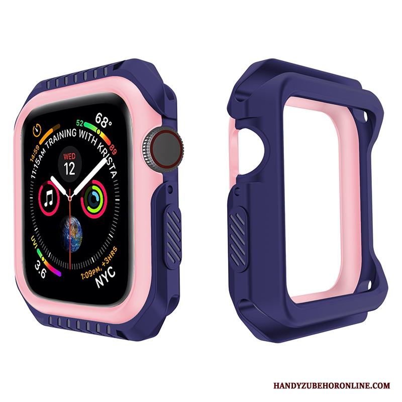 Apple Watch Series 1 Röd Fodral Mjuk Skydd Fallskydd Skal Silikon