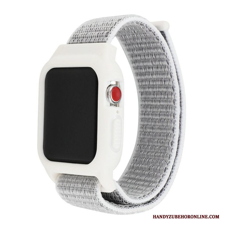 Apple Watch Series 1 Skydd Vit Skal Nylon