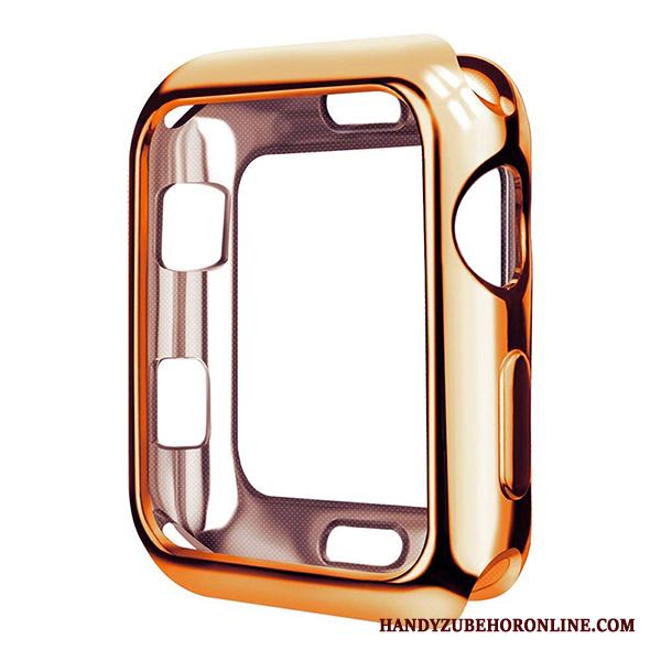 Apple Watch Series 2 Guld Transparent Skydd Fodral Mjuk Skal Slim