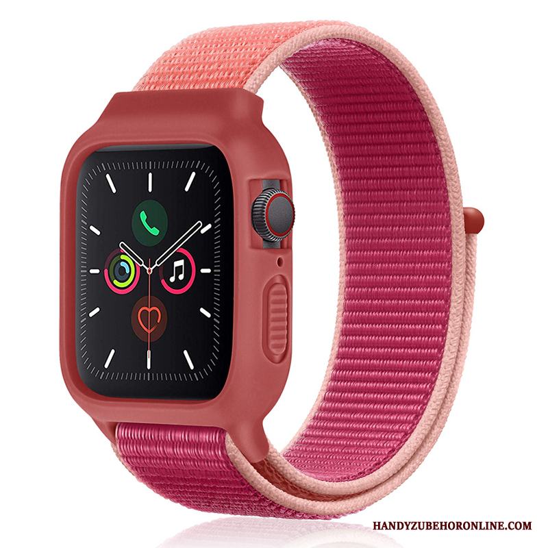 Apple Watch Series 2 Ny Sport Nylon Svart Skal Trend Silikon