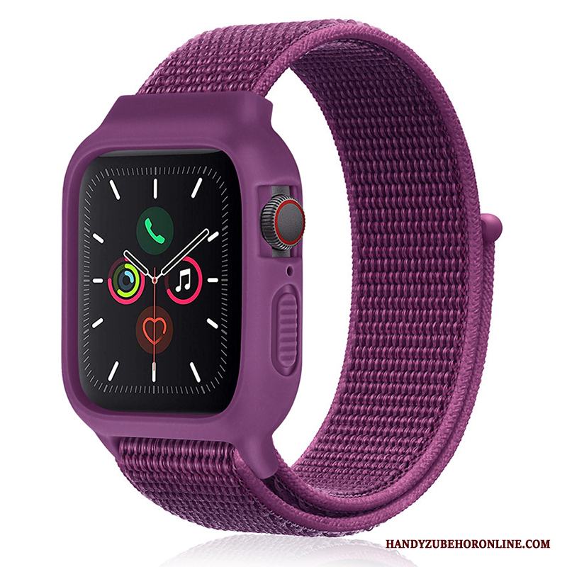 Apple Watch Series 2 Ny Sport Nylon Svart Skal Trend Silikon