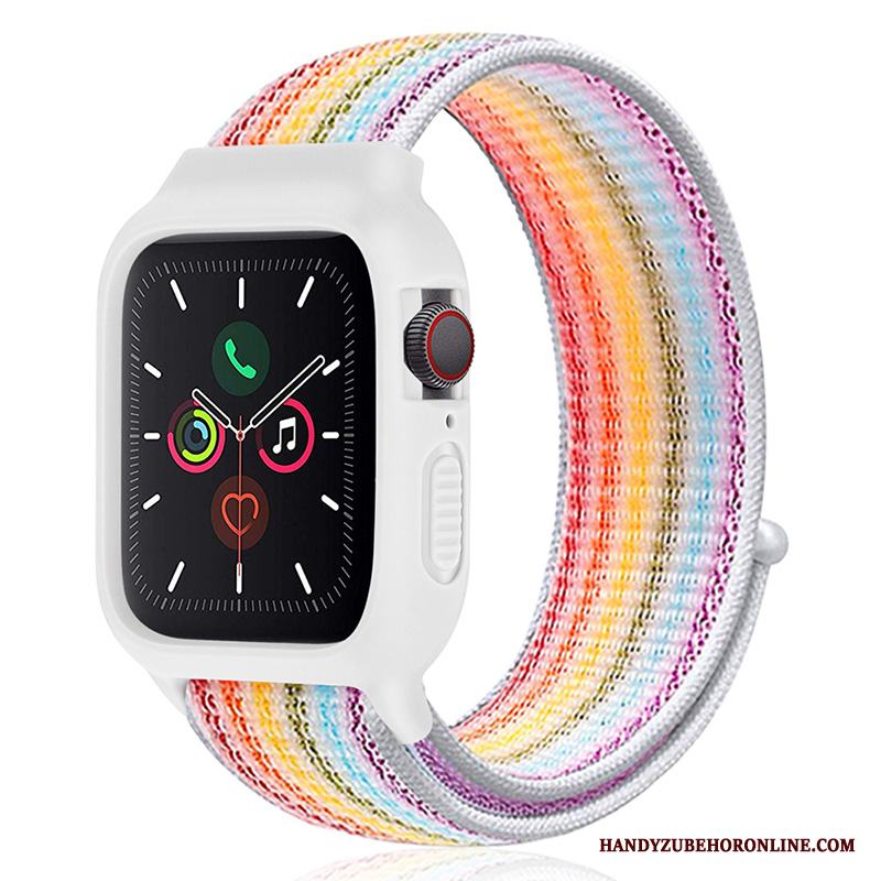 Apple Watch Series 2 Ny Sport Nylon Svart Skal Trend Silikon