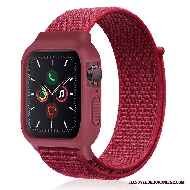 Apple Watch Series 2 Ny Sport Nylon Svart Skal Trend Silikon