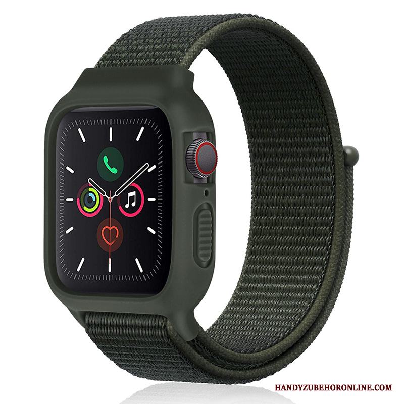 Apple Watch Series 2 Ny Sport Nylon Svart Skal Trend Silikon