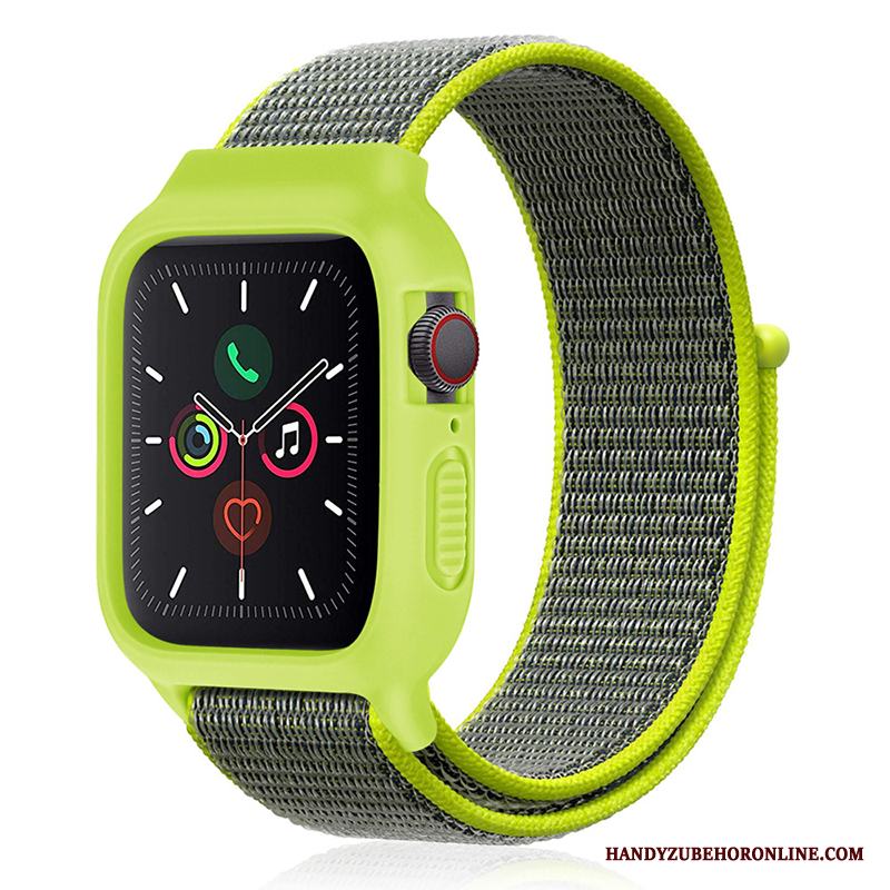 Apple Watch Series 2 Ny Sport Nylon Svart Skal Trend Silikon