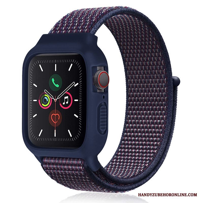 Apple Watch Series 2 Ny Sport Nylon Svart Skal Trend Silikon