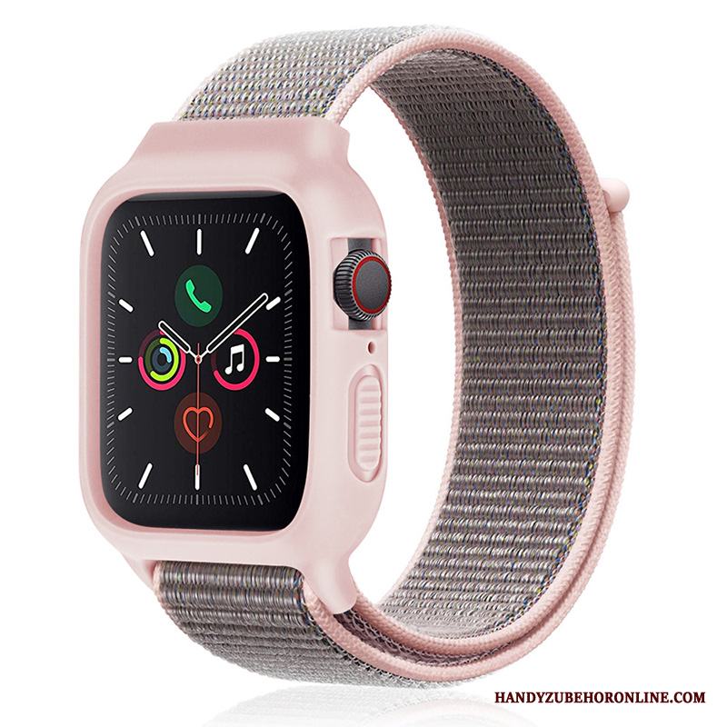 Apple Watch Series 2 Ny Sport Nylon Svart Skal Trend Silikon