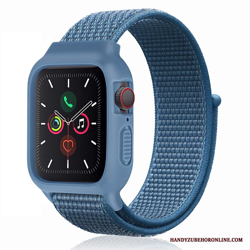 Apple Watch Series 2 Ny Sport Nylon Svart Skal Trend Silikon