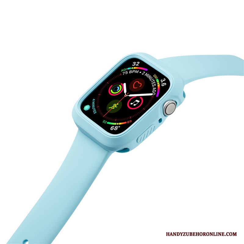 Apple Watch Series 2 Orange Silikon Skal Fallskydd Sport