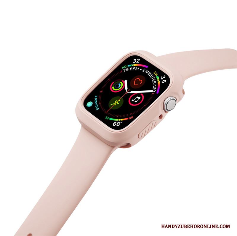 Apple Watch Series 2 Orange Silikon Skal Fallskydd Sport