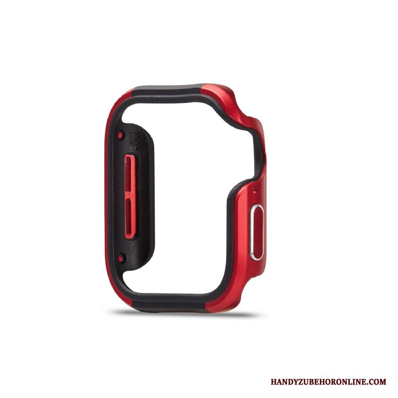 Apple Watch Series 3 Metall Silikon Skydd Frame Fallskydd Skal Fodral