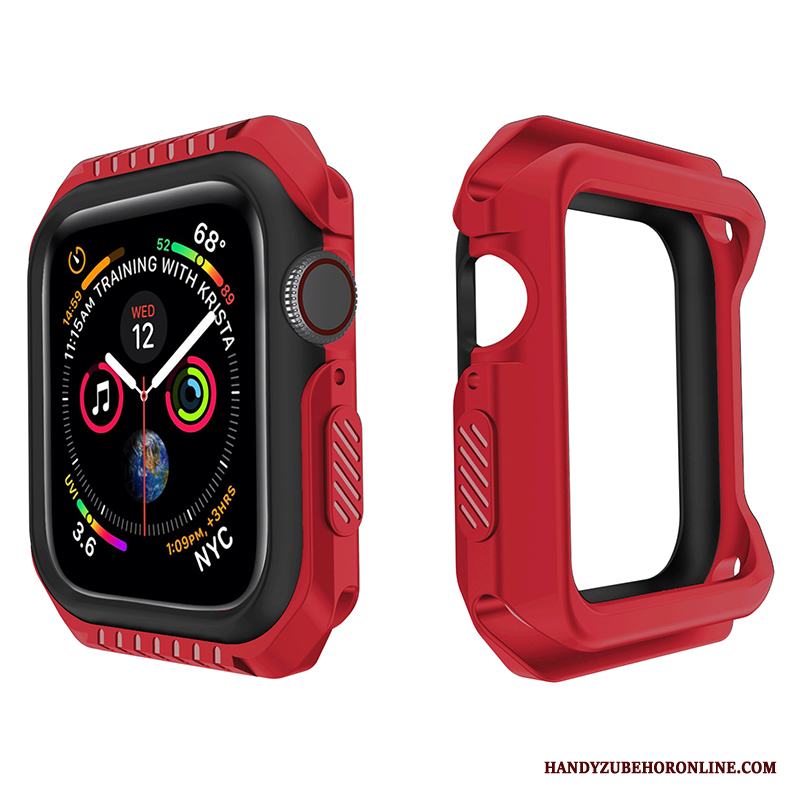 Apple Watch Series 3 Mjuk Fodral Skal Purpur Fallskydd Silikon