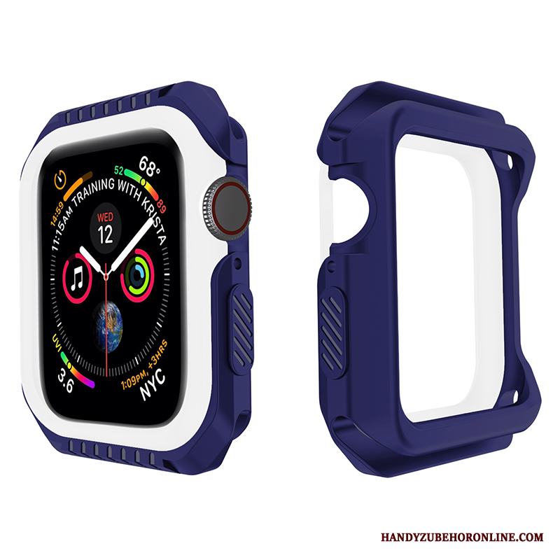 Apple Watch Series 3 Mjuk Fodral Skal Purpur Fallskydd Silikon