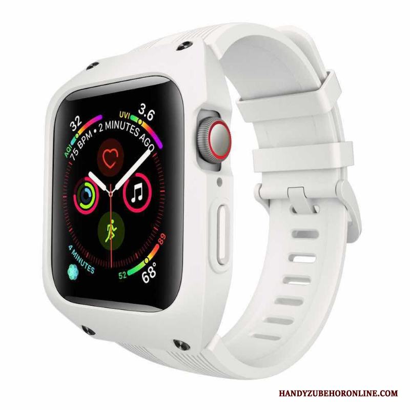 Apple Watch Series 3 Silikon Fallskydd Tre Försvar Grön Skal All Inclusive Sport