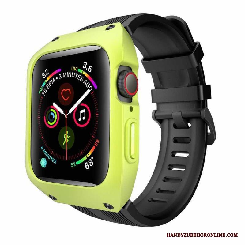 Apple Watch Series 3 Silikon Fallskydd Tre Försvar Grön Skal All Inclusive Sport