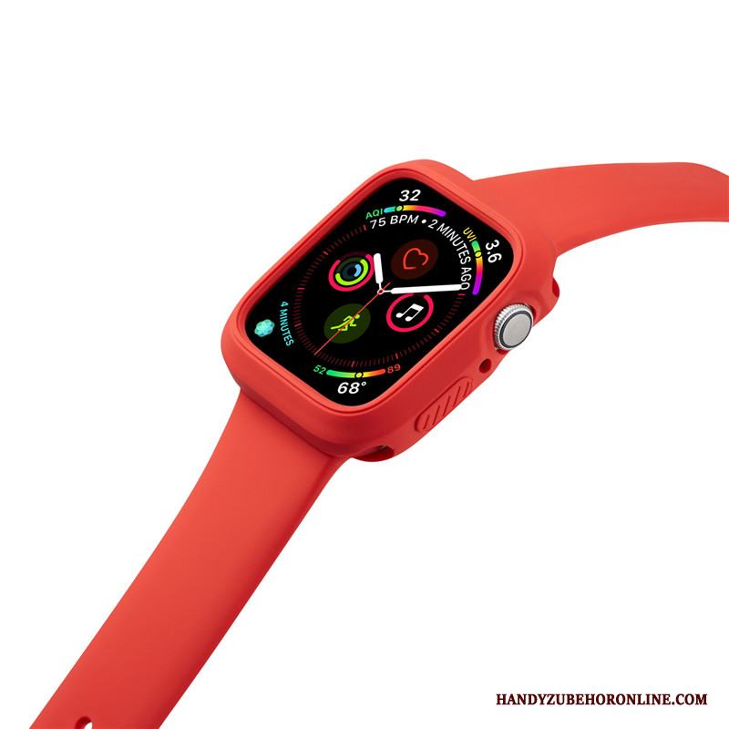 Apple Watch Series 3 Skal Fallskydd Sport Orange Silikon