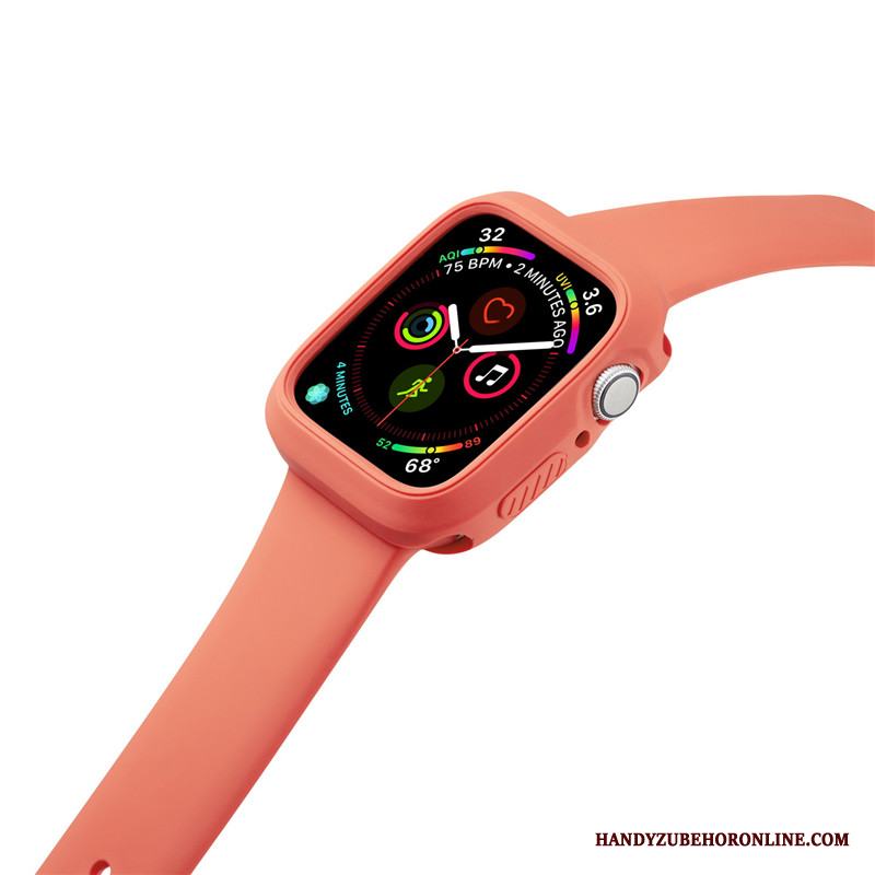 Apple Watch Series 3 Skal Fallskydd Sport Orange Silikon
