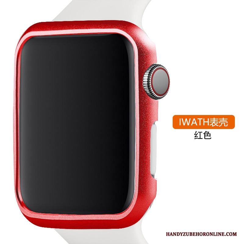 Apple Watch Series 3 Skal Legering Skydd Trend Metall Guld