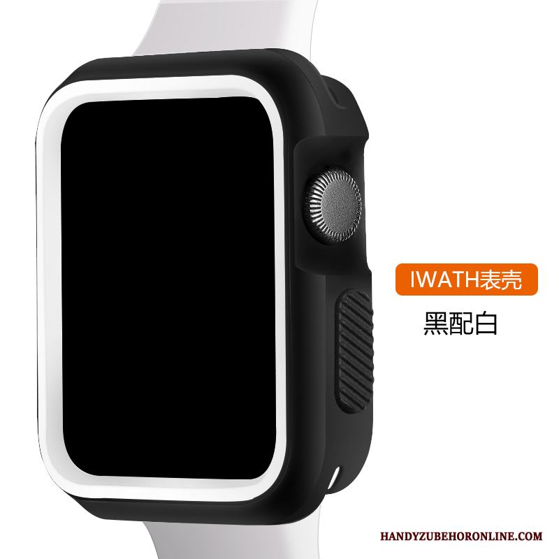 Apple Watch Series 3 Skal Sport All Inclusive Svart Grön Skydd Silikon