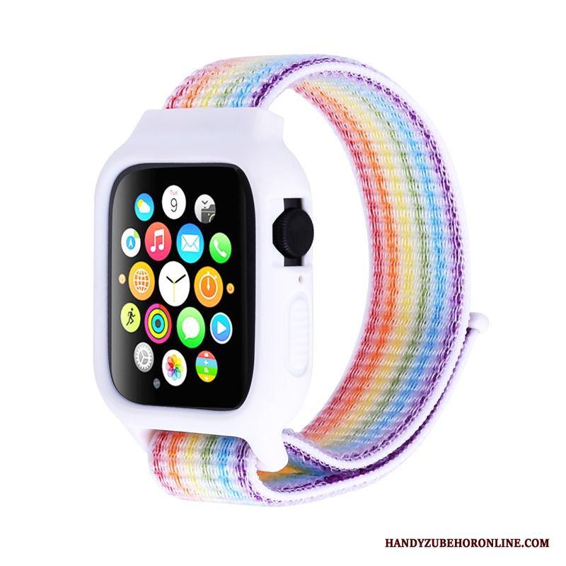 Apple Watch Series 3 Skydd Skal Röd Nylon