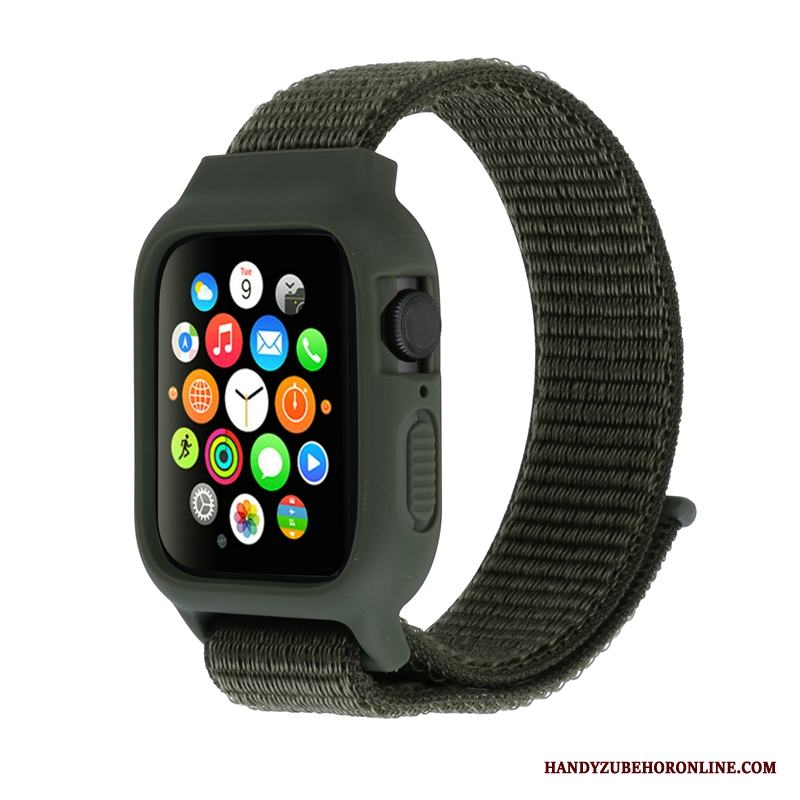 Apple Watch Series 3 Skydd Skal Röd Nylon