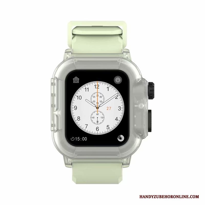 Apple Watch Series 3 Svart Fodral Trend Impermeabel Skydd Skal Löpning