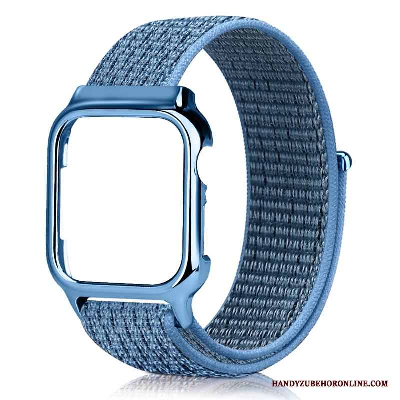 Apple Watch Series 3 Trend Svart Skal Röd Plating Nylon Personlighet