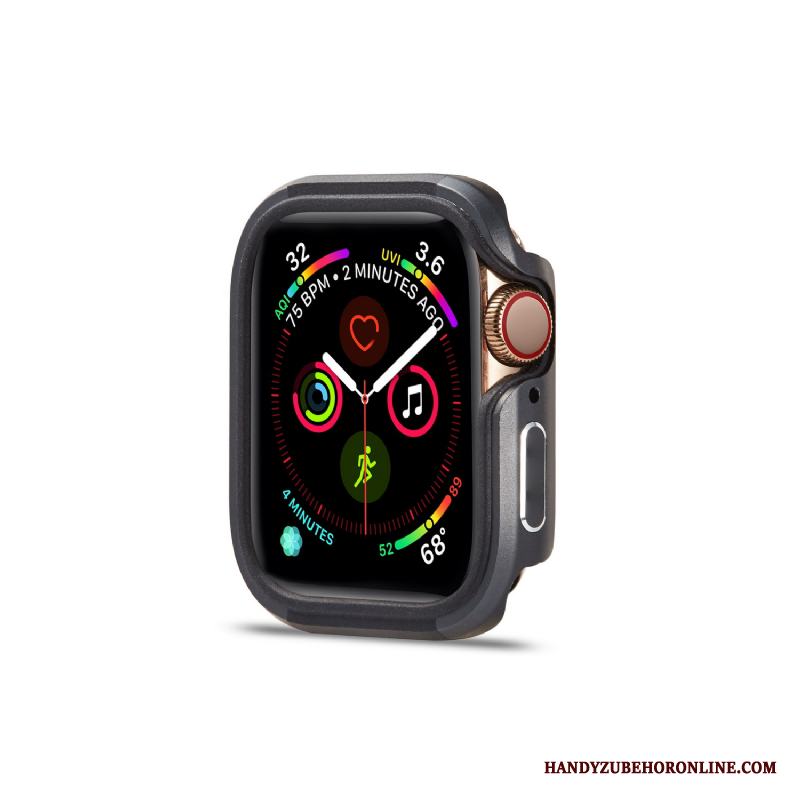 Apple Watch Series 4 Fallskydd Fodral Ny Frame Skal Trend Legering