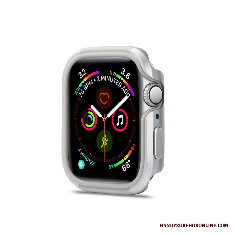 Apple Watch Series 4 Fallskydd Fodral Ny Frame Skal Trend Legering