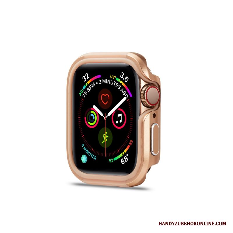 Apple Watch Series 4 Fallskydd Fodral Ny Frame Skal Trend Legering