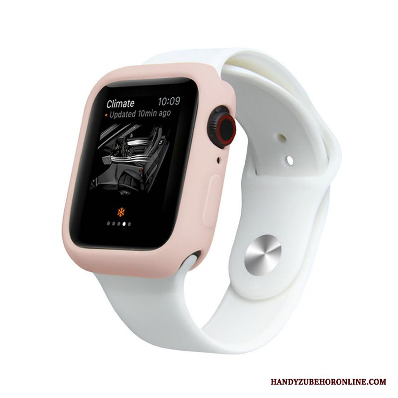 Apple Watch Series 4 Fodral Purpur Skal Candy Färg All Inclusive Skydd Mjuk