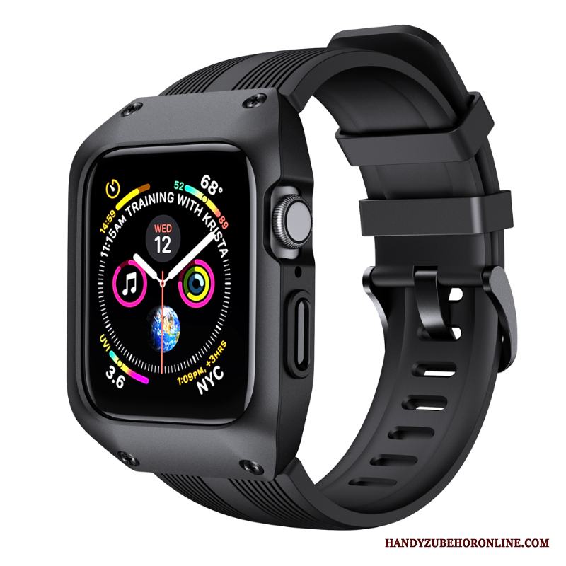 Apple Watch Series 4 Grön Skal Fodral Sport Kreativa Skydd Fallskydd