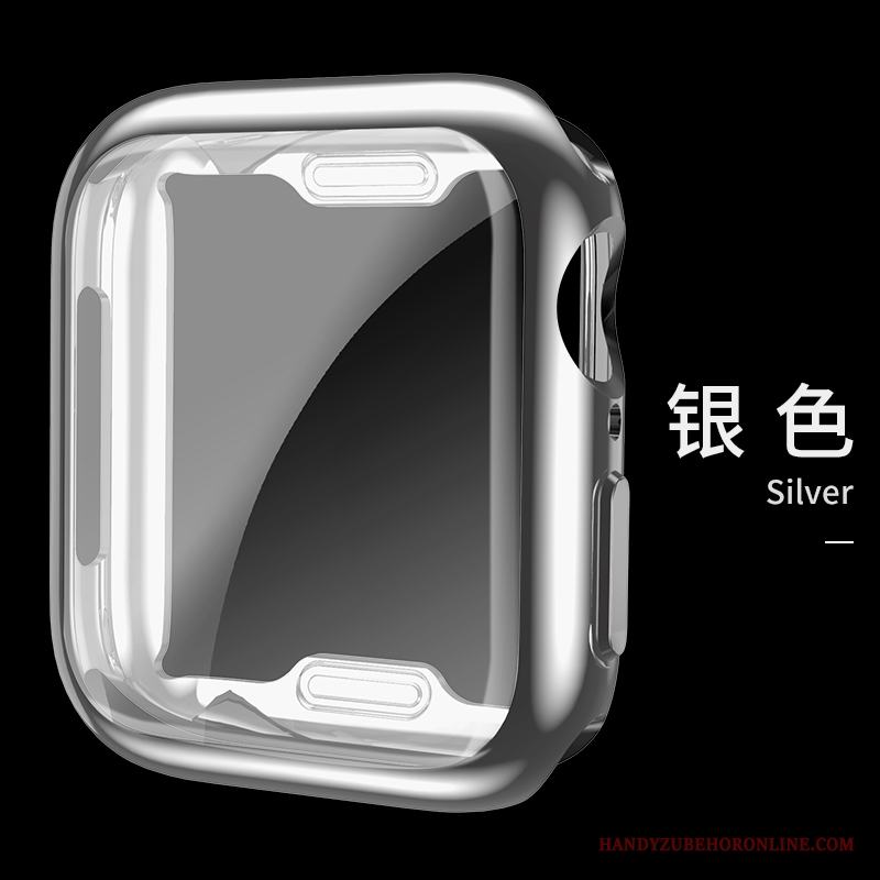 Apple Watch Series 4 Plating Slim All Inclusive Skal Skydd Silikon Fodral