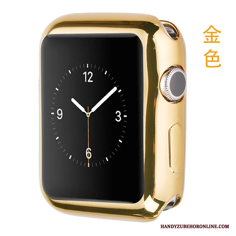 Apple Watch Series 4 Tunn Fallskydd Mjuk Plating Skal All Inclusive Silikon
