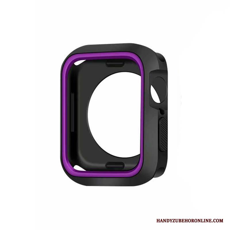 Apple Watch Series 5 Blå Fodral All Inclusive Skal Silikon Skydd Frame