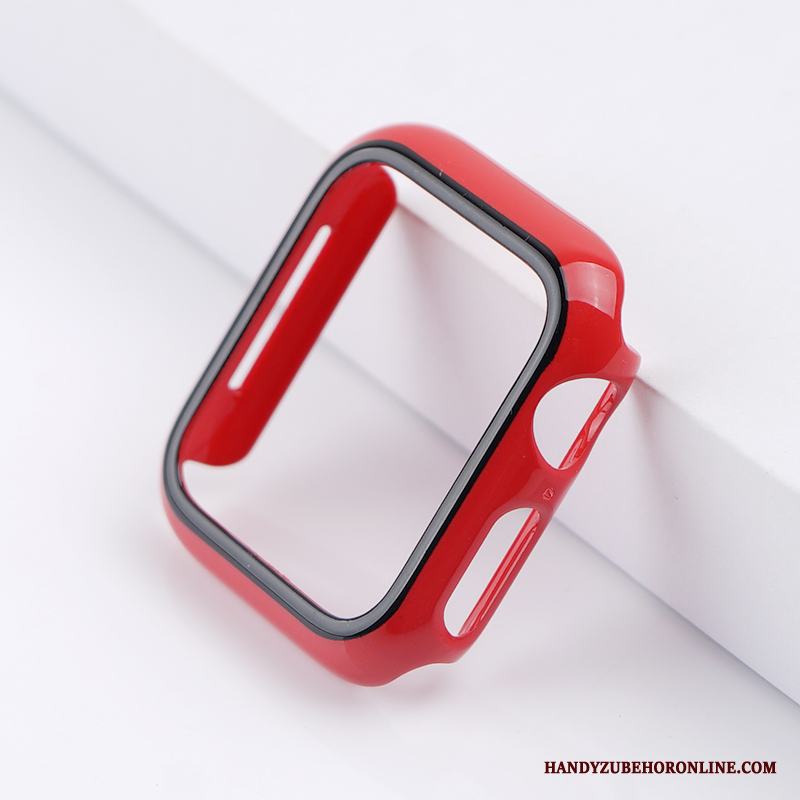 Apple Watch Series 5 Fallskydd Väska Bicolor Fodral Svart Universell Skal