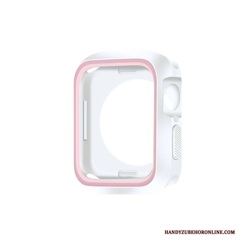 Apple Watch Series 5 Silikon Skal Mjuk Blå Skydd