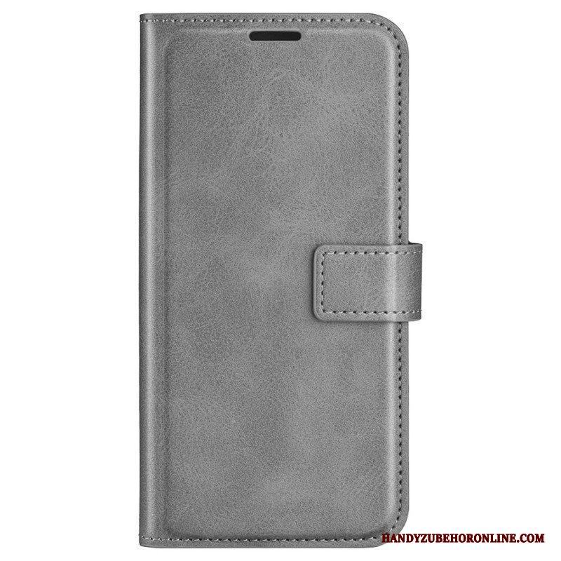 Fodral Huawei Mate 50 Pro Faux Leather Design Plus