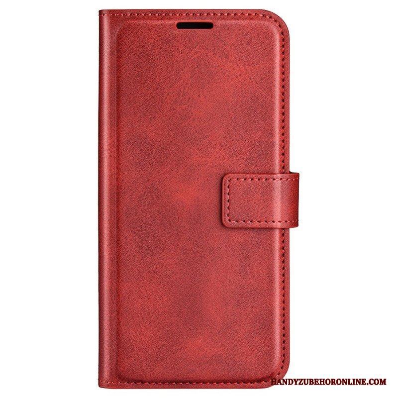 Fodral Huawei Mate 50 Pro Faux Leather Design Plus