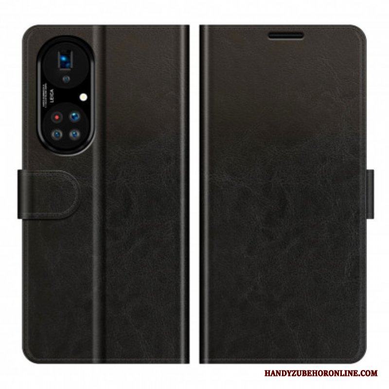 Fodral Huawei P50 Pro Stil Läderdesign