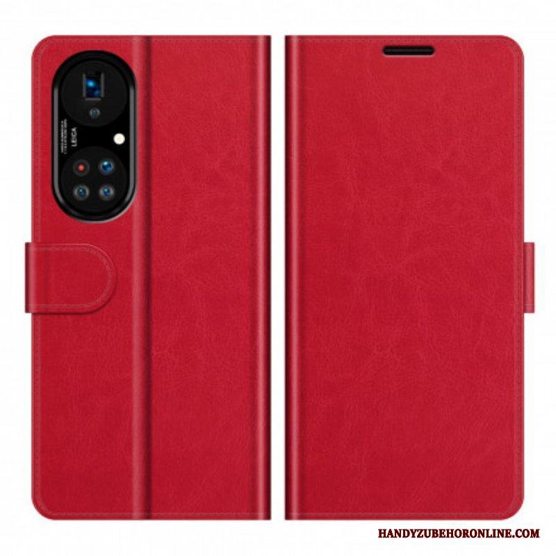 Fodral Huawei P50 Pro Stil Läderdesign