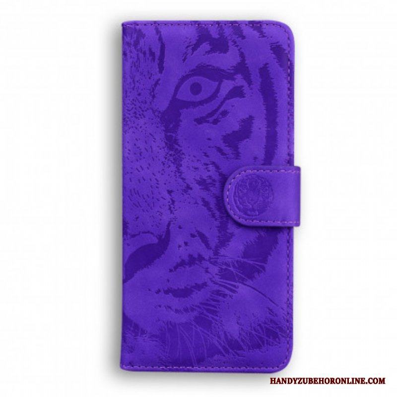 Fodral Huawei P50 Pro Tiger Face Print