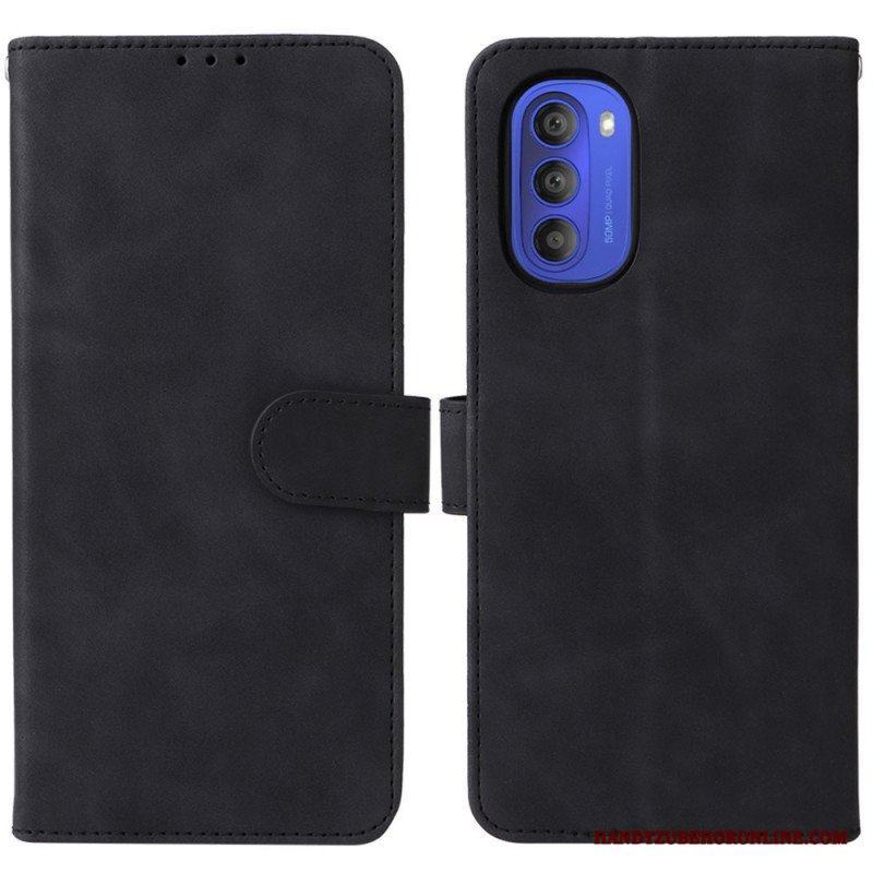 Fodral Moto G51 5G Vintage Skin-touch