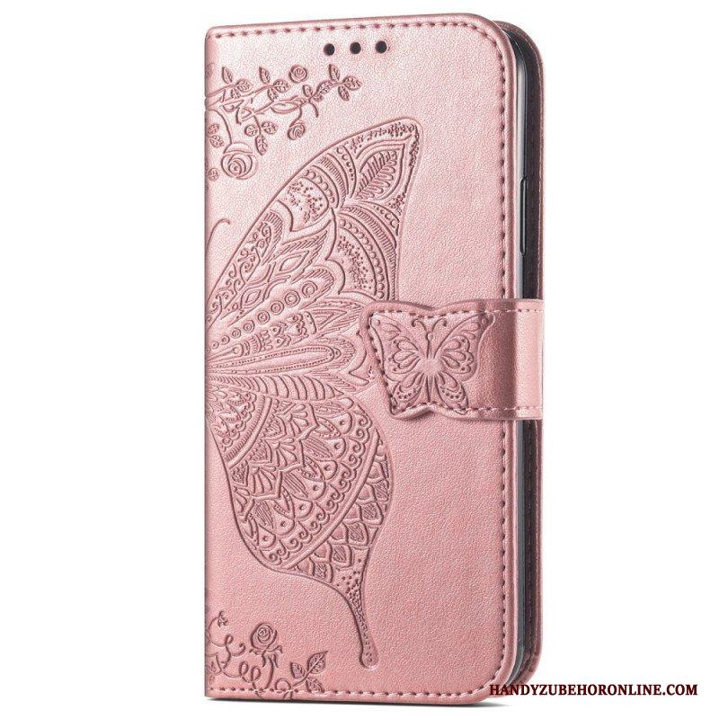 Fodral Samsung Galaxy A13 Halva Fjärilar
