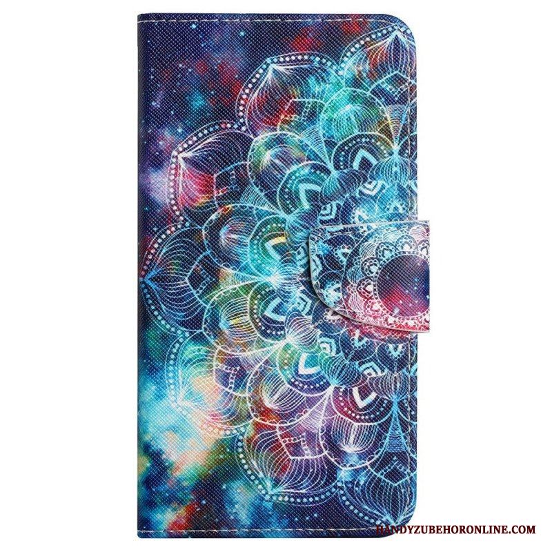 Fodral Samsung Galaxy A13 Med Kedjar Flashig Strappy Mandala